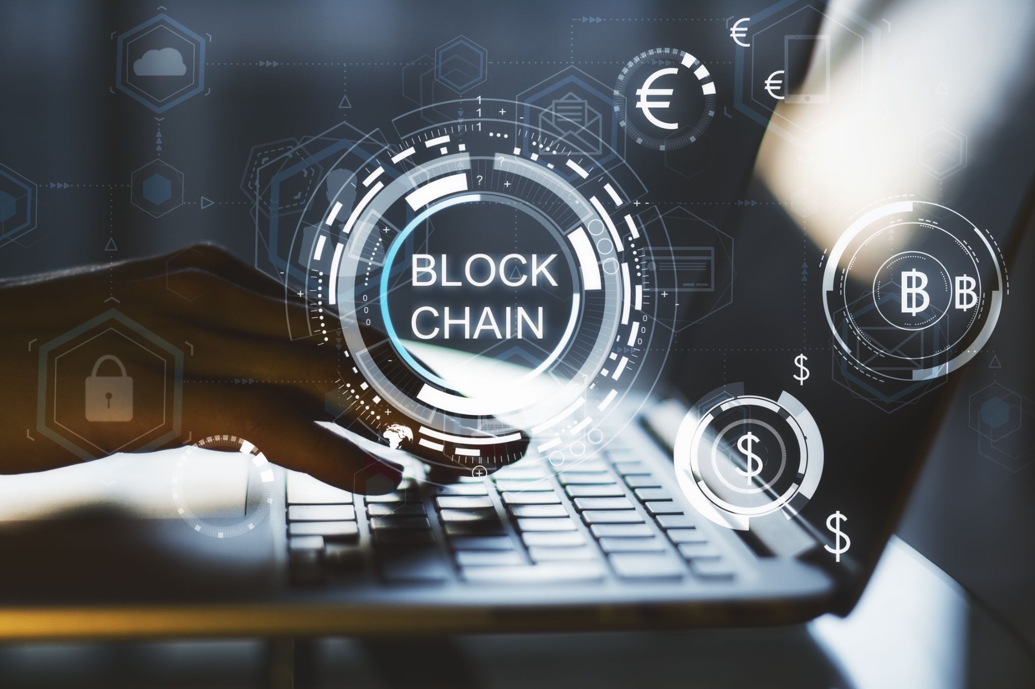 How does blockchain technology ensure secure transactions?